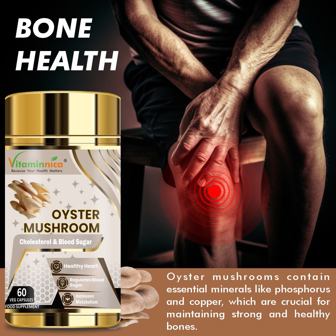 Vitaminnica Oyster Mushroom- 60 Capsules