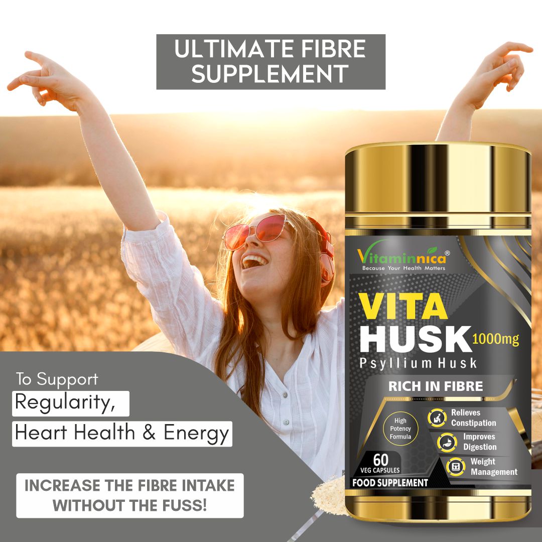 Vitaminnica Vita Husk Psyllium Husk- 60 Capsules