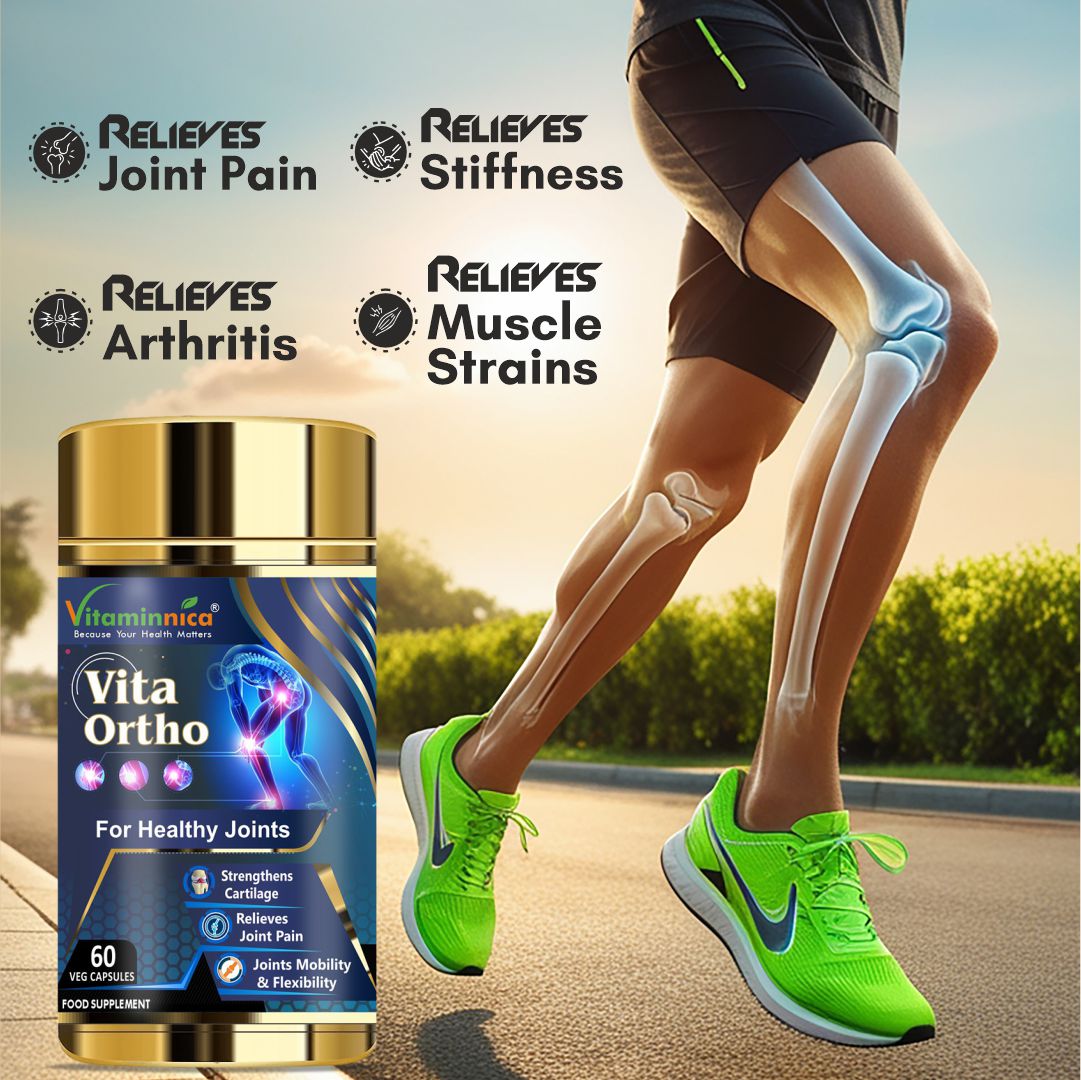 Vitaminnica Vita Ortho- Healthy Bones & Joints- 60 Capsules