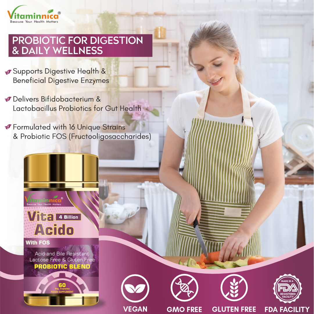 Vitaminnica Vita Acido Probio- 60 Capsules