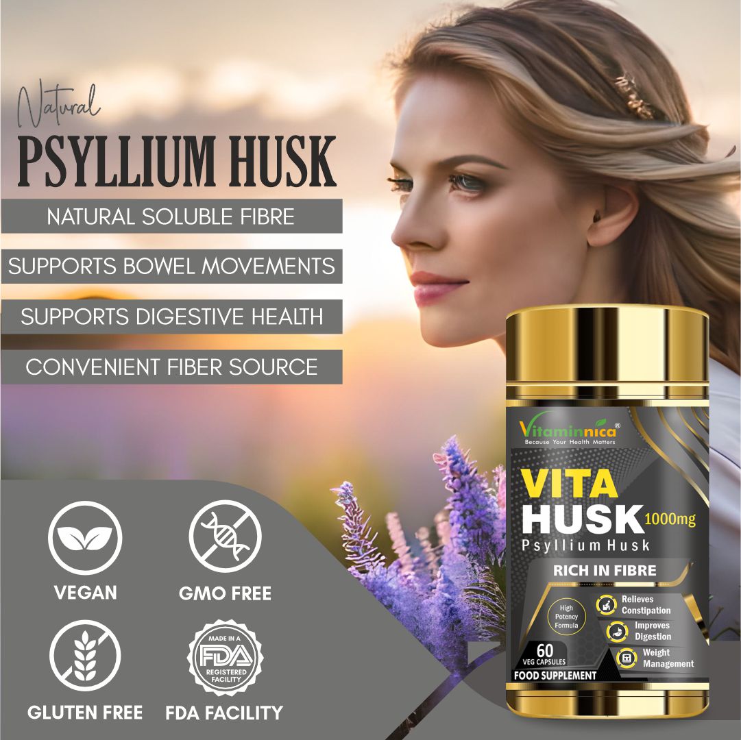 Vitaminnica Vita Husk Psyllium Husk- 60 Capsules